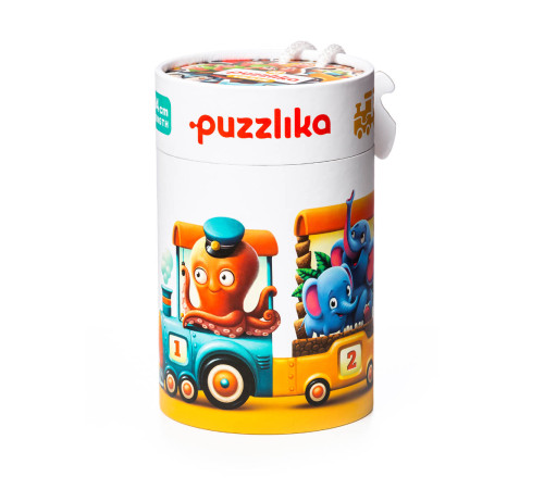 Pussel "Tåg"