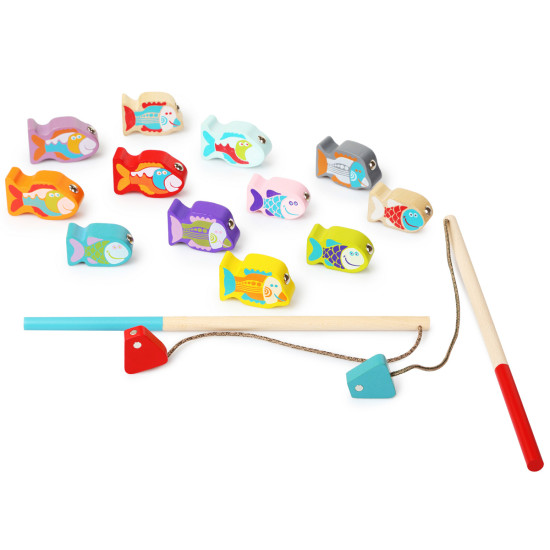 Wooden toy "Fishing game"