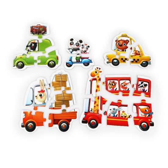 Puzzles "Cars"