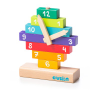 Träklossar "Klocka"