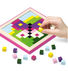 Trämosaik «Träpixlar 2»