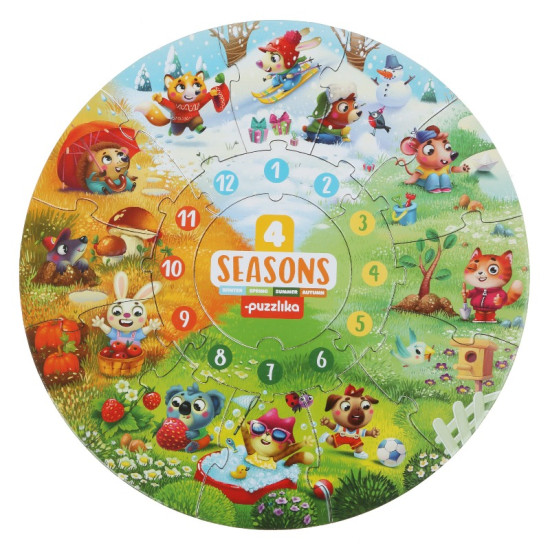 Puzzles "4 Amazing Seasons"