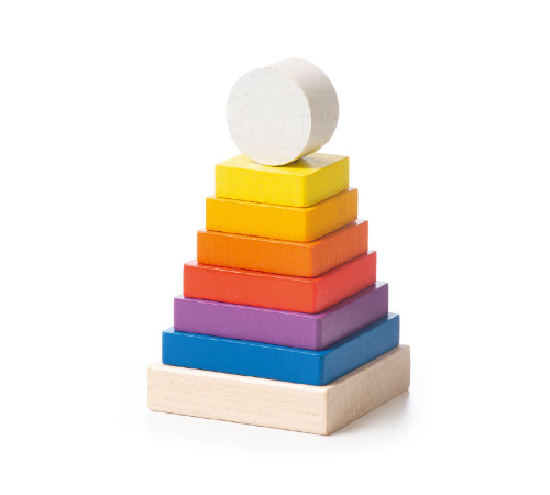 Träpyramid 1, 8 element