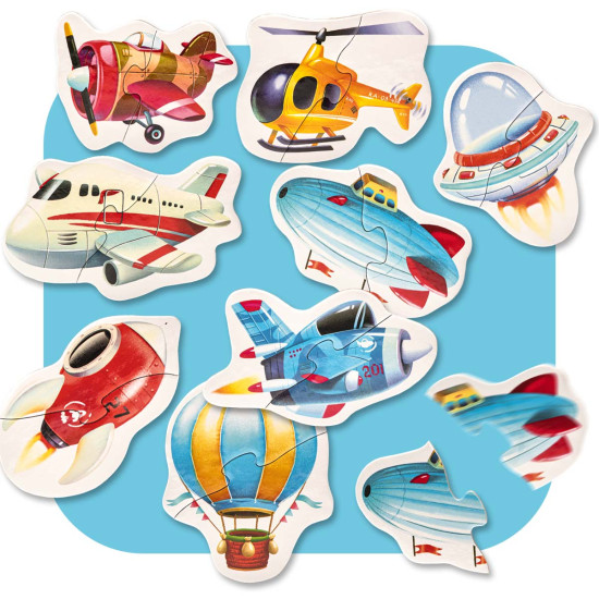 Puzzles 8 in 1 "Air Transport"