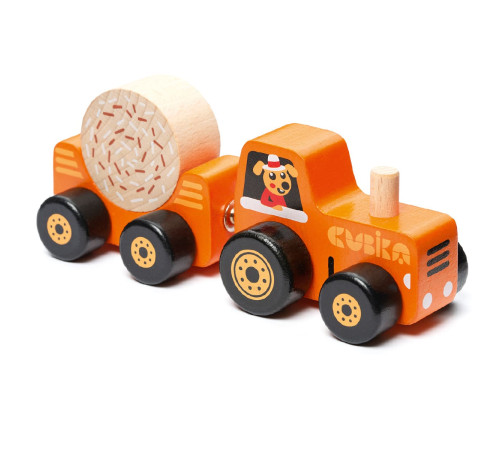 Träleksak "Tractor"