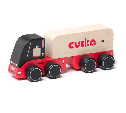 Träleksaksbil "Cubika 2" 