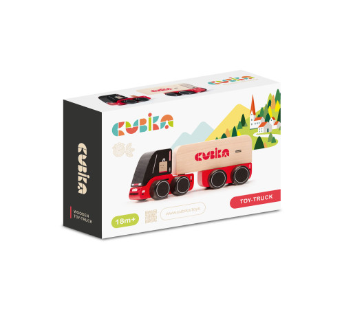 Träleksaksbil "Cubika 2" 