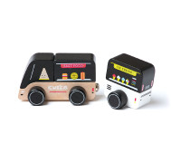 Träleksaksbil "Food truck"