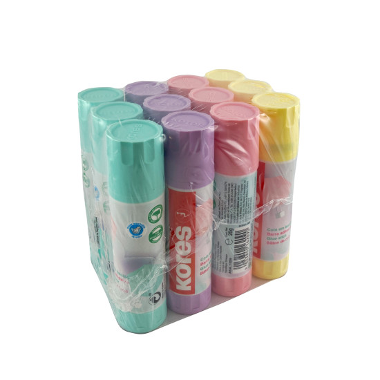 Glue Stick Pastel 20g mixed colours