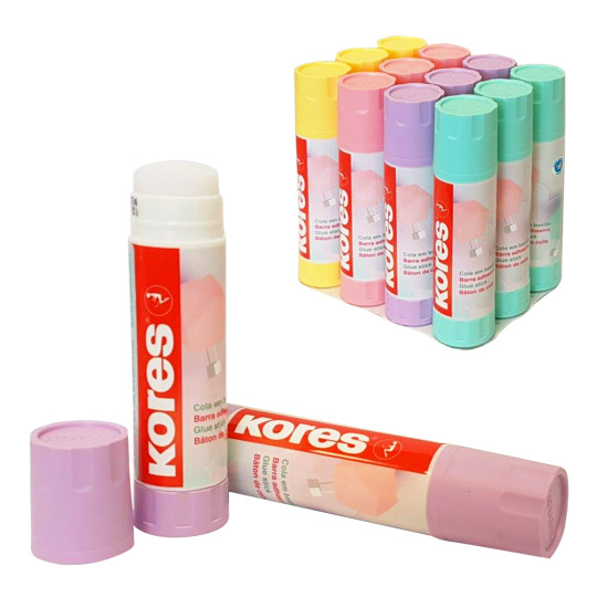 Glue Stick Pastel 20g mixed colours
