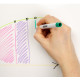 Markers Whiteboard FINE, fiber tip, Set mixed colours, 6 pcs