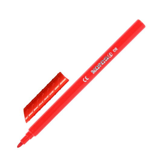 Felt Tip Pens KORELLOS standard, 12  colours