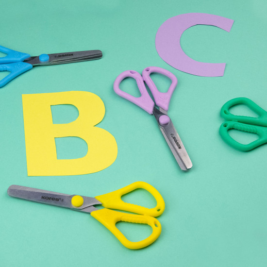 Scissor ABC Kids, mixed colours