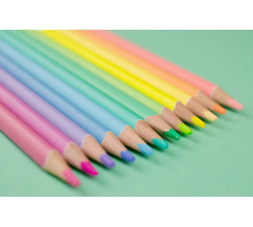 Färgpennor KORES KOLORES Pastell, 12 färger Färgpennor KORES KOLORES Pastell, 12 färger