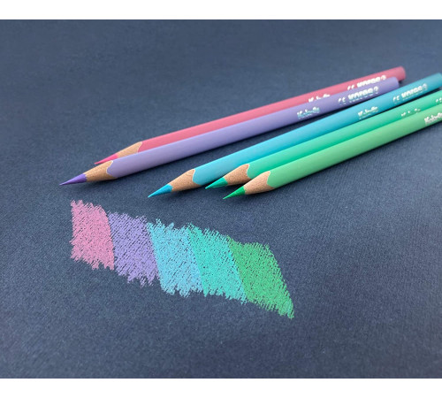 Färgpennor KORES KOLORES Pastell, 12 färger Färgpennor KORES KOLORES Pastell, 12 färger