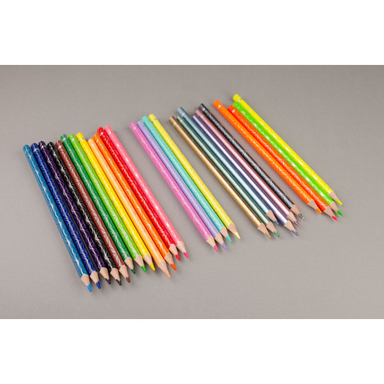 Coloured pencils KOLORES Style, 26  colours