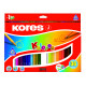 Coloured pencils KOLORES, 36 colours and sharpener