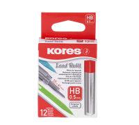 Stift KORES 0,5mm, HB, 15 st.