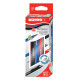 Stiftpenna KORES M2 Grafitos softgrip, blandade färger 12st i kartong
