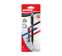 Stiftpenna KORES M2 Grafitos softgrip + stift 15st 