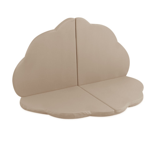 PLUSH NEST blommatta, utomhus, 115x115x5cm, beige, vattentät