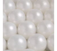 Torra poolbollar, 6 cm, set om 600: pärlemor