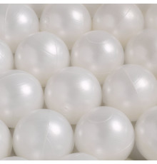 Torra poolbollar, 6 cm, set om 600: pärlemor
