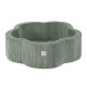 PLUSH NEST Torr blommig pool med matta, 95x30, grön, premium manchester, Floral Fun Zone, 300 bollar: pärlemor, pärlemor mint, silver