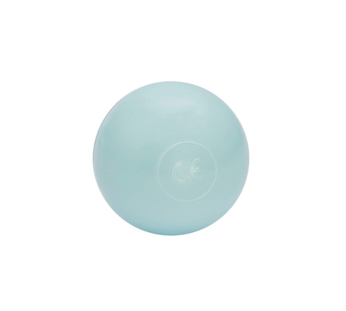 Dry pool ball, 6 cm, pearl mint, 50 pcs