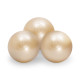 Dry pool ball, 6 cm, gold, 50 pcs