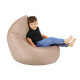 PLUSH NEST Säckstol Sako, beige, utomhus, vattentät, storlek S