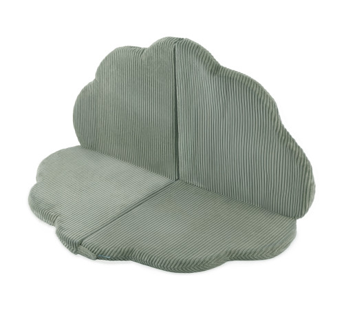 PLUSH NEST blommatta, 115x115x5cm, grön, premium manchester, fluffig blomma PLUSH NEST blommatta, 115x115x5cm, grön, premium manchester, fluffig blomma