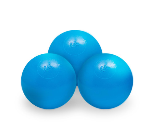 Dry pool ball, 6 cm, blue, 50 pcs