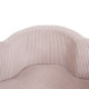 Plush Nest Torrt Blomsterpool, 95x30, ljusrosa, premium corduroy, Floral Fun Zone, 200 bollar: pärl-, ljusrosa pärl-, guld