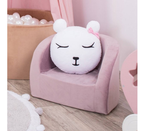 PLUSH NEST Sittplats, lila, sammet PLUSH NEST Sittplats, lila, sammet