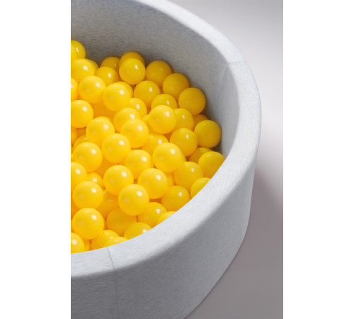 Torra poolbollar, 6 cm, set om 600: gul Torra poolbollar, 6 cm, set om 600: gul
