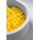 Torra poolbollar, 6 cm, set om 600: gul