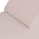 PLUSH NEST Barns chaiselong, recliner, 145x35x45cm, krämfärgad lammskinn