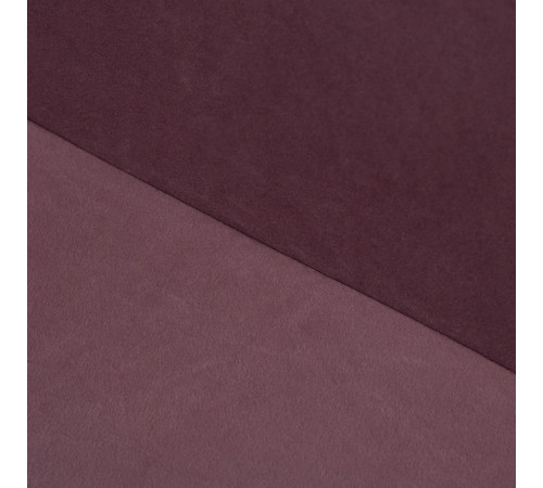 PLUSH NEST Matta, 120x120x5 cm, blomma, lila, sammet
