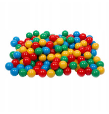 Torra poolbollar, 6 cm, 300 st: blå, grön, röd, gul