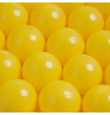 Torra poolbollar, 6 cm, set om 200 st: gul