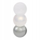 Dry pool ball, 6 cm, 450 pcs: transparent, silver, pearl