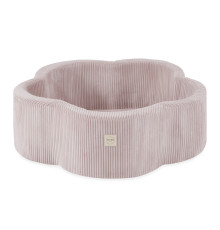 Plush Nest Torrt Blompool, 95x30, ljusrosa, premium manchester, Floral Fun Zone