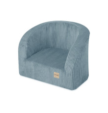 PLUSH NEST Sittplats, premium blå manchester