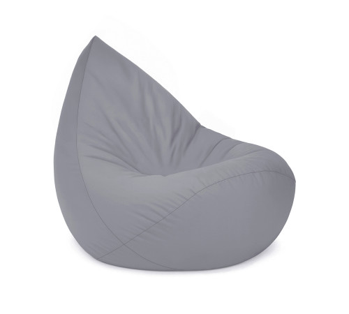 PLUSH NEST Säkosäck stol, grå, utomhus, vattentät, storlek S PLUSH NEST Säkosäck stol, grå, utomhus, vattentät, storlek S