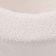 PLUSH NEST Stol, krämfärgad lammull