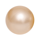 Dry pool ball, 6 cm, gold, 50 pcs