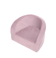 PLUSH NEST Sittplats, lila, sammet