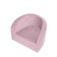 PLUSH NEST Sittplats, lila, sammet