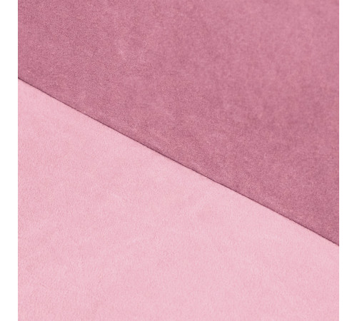 PLUSH NEST matta, 120x120x5 cm, blomma, rosa, sammet